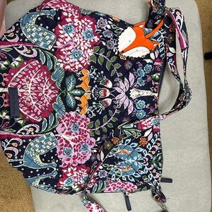 Vera Bradley Fox Forest Print Quilted Purse
